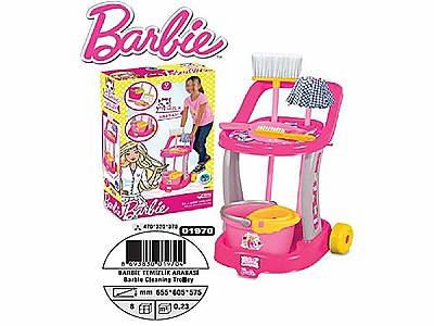 Barbie temizlik arabası Bornova